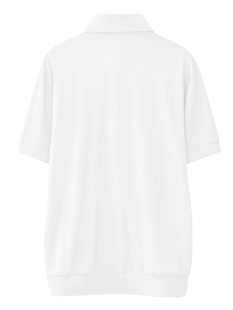 UTAA Circle Emblem Polo shirts: White