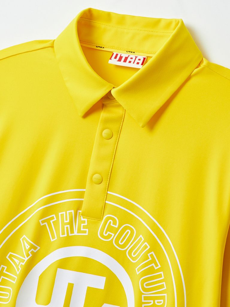 UTAA Circle Emblem Polo shirts : Yellow