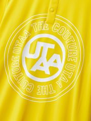 UTAA Circle Emblem Polo shirts : Yellow