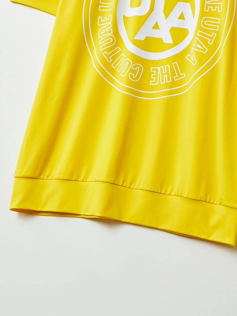 UTAA Circle Emblem Polo shirts : Yellow