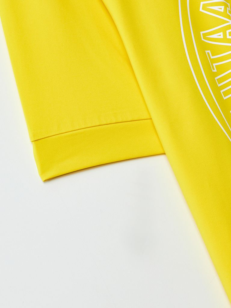 UTAA Circle Emblem Polo shirts : Yellow