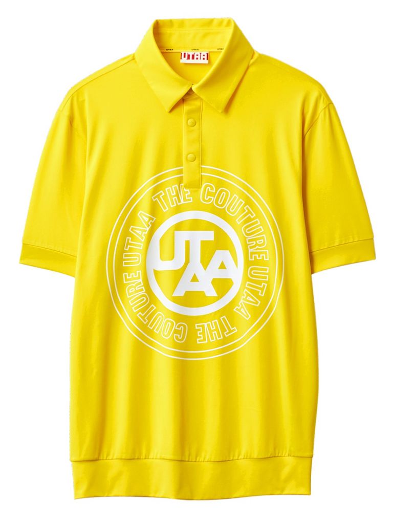 UTAA Circle Emblem Polo shirts : Yellow