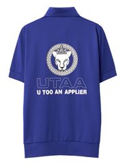UTAA Scudo Ring Panther Polo Shirts : Blue