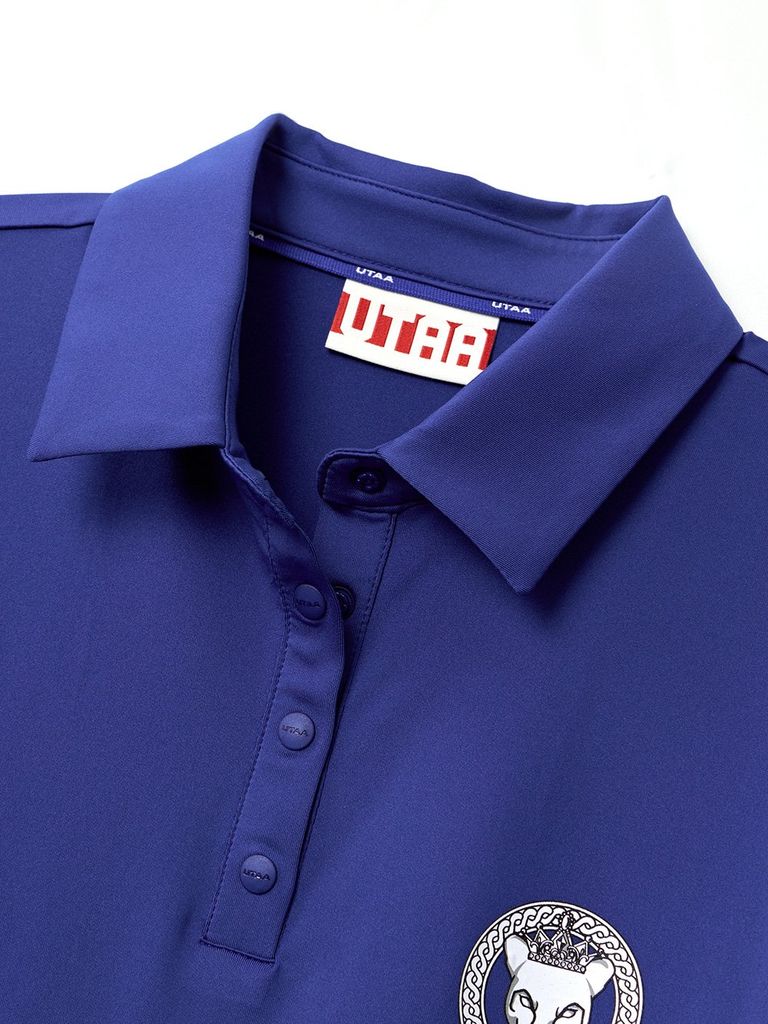 UTAA Scudo Ring Panther Polo Shirts : Blue