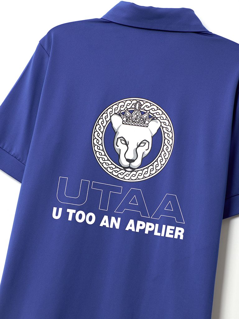 UTAA Scudo Ring Panther Polo Shirts : Blue
