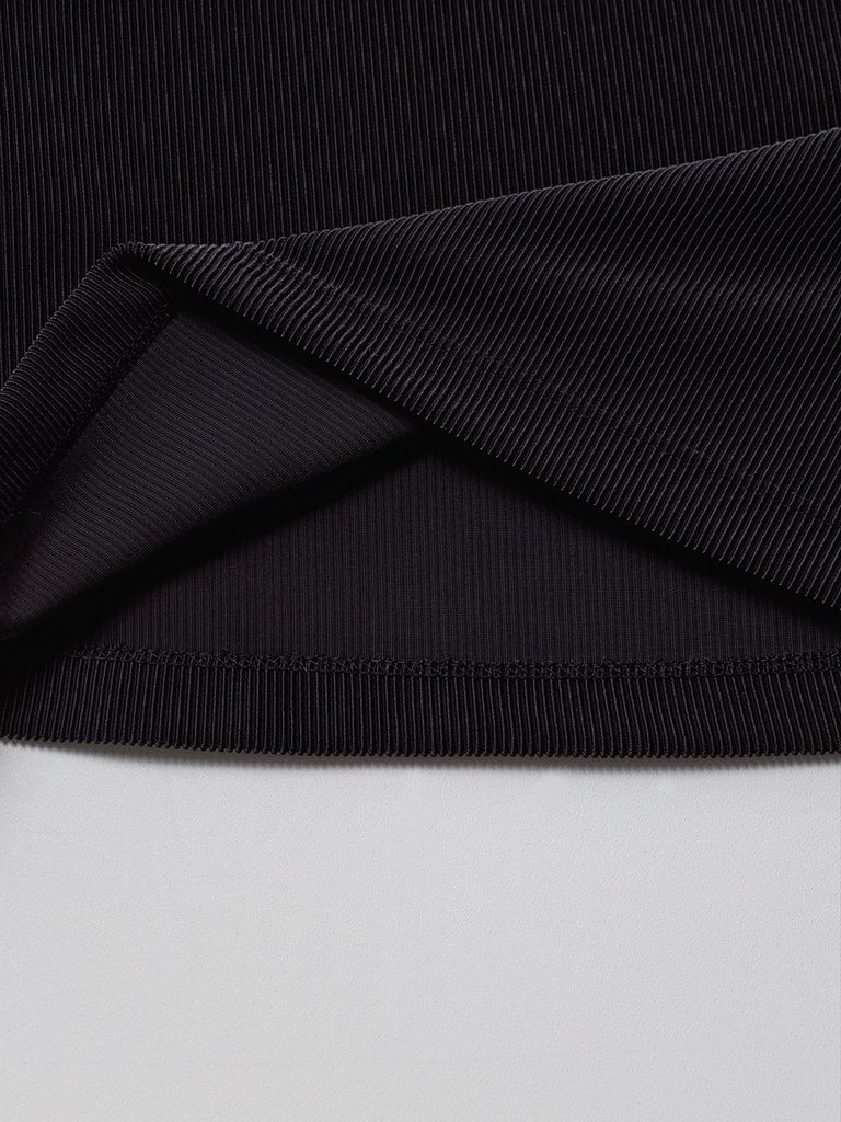 UTAA Notredame Ribbon Lace Flare Sleeve : Black