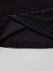 UTAA Notredame Ribbon Lace Flare Sleeve : Black