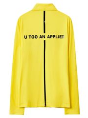 UTAA Swing Fit Cruz Tape Logo Sleeve : Women's Yellow