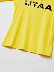 UTAA Swing Fit Cruz Tape Logo Sleeve : Women's Yellow