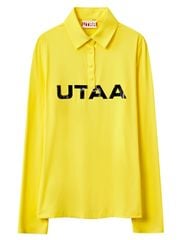 UTAA Swing Fit Cruz Tape Logo Sleeve : Women's Yellow