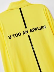 UTAA Swing Fit Cruz Tape Logo Sleeve : Yellow