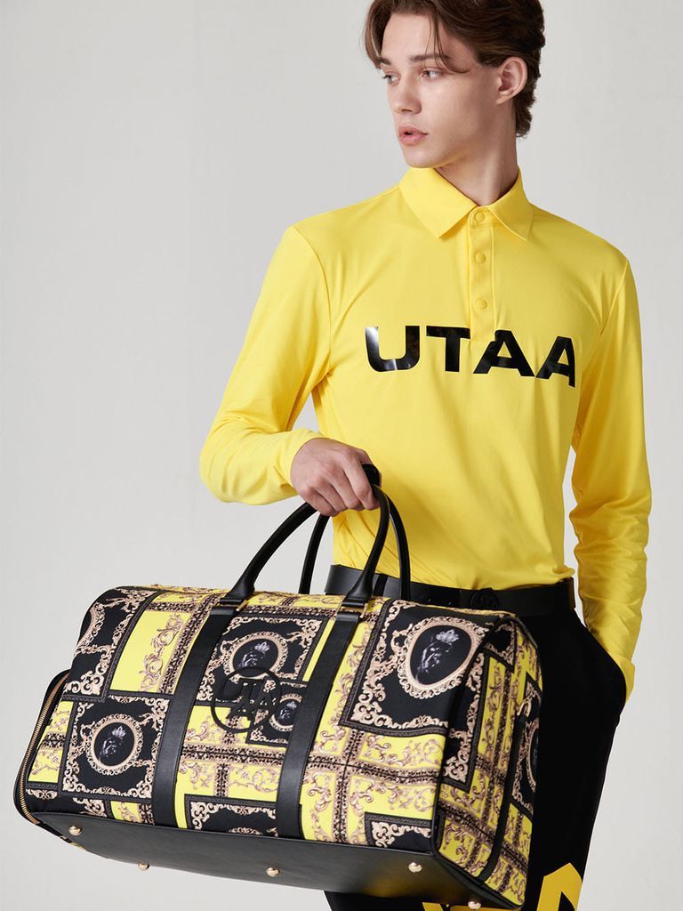 UTAA Swing Fit Cruz Tape Logo Sleeve : Yellow