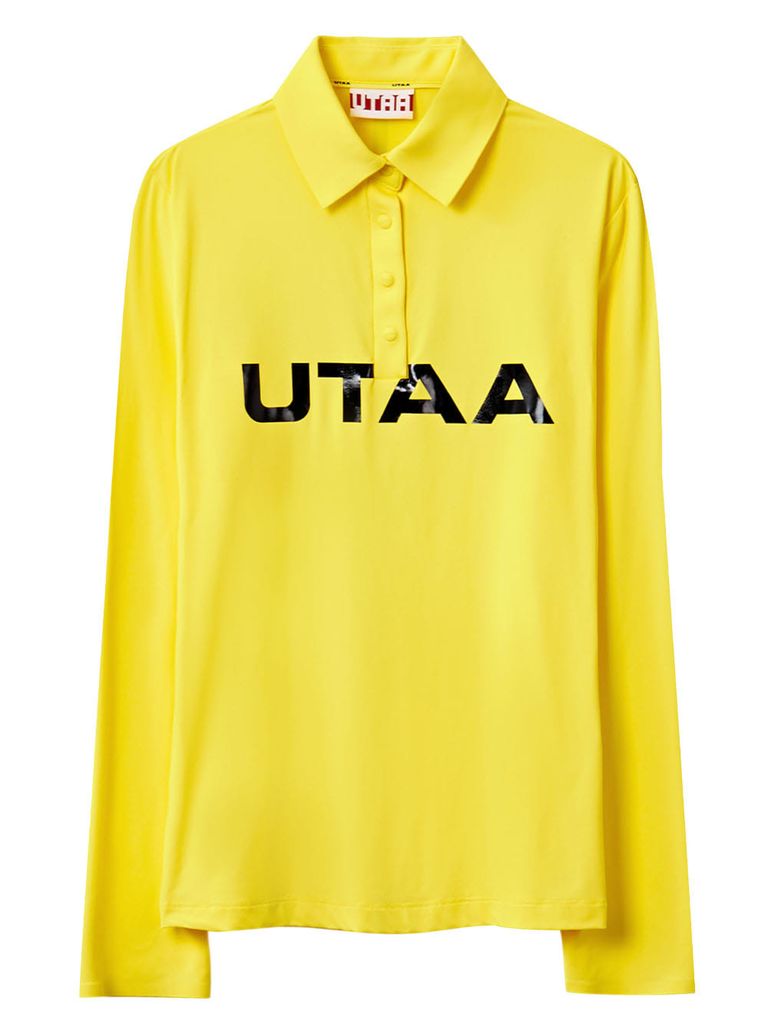 UTAA Swing Fit Cruz Tape Logo Sleeve : Yellow