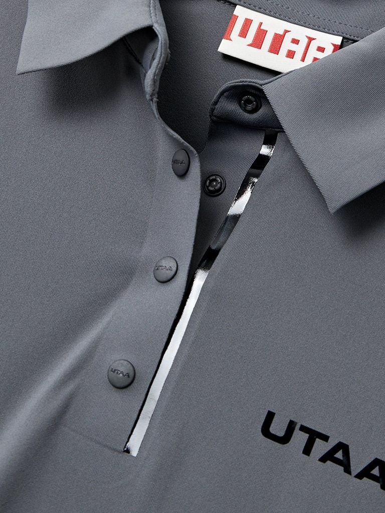 UTAA Swing Fit Logo Tape Pk Sleeve: D/Grey