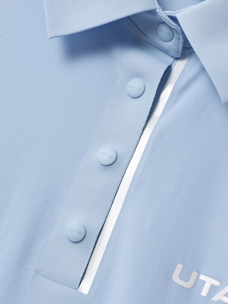 UTAA Swing Fit Logo Tape Pk Sleeve: Sky Blue