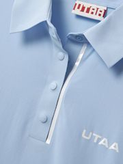 UTAA Swing Fit Logo Tape Pk Sleeve: Sky Blue