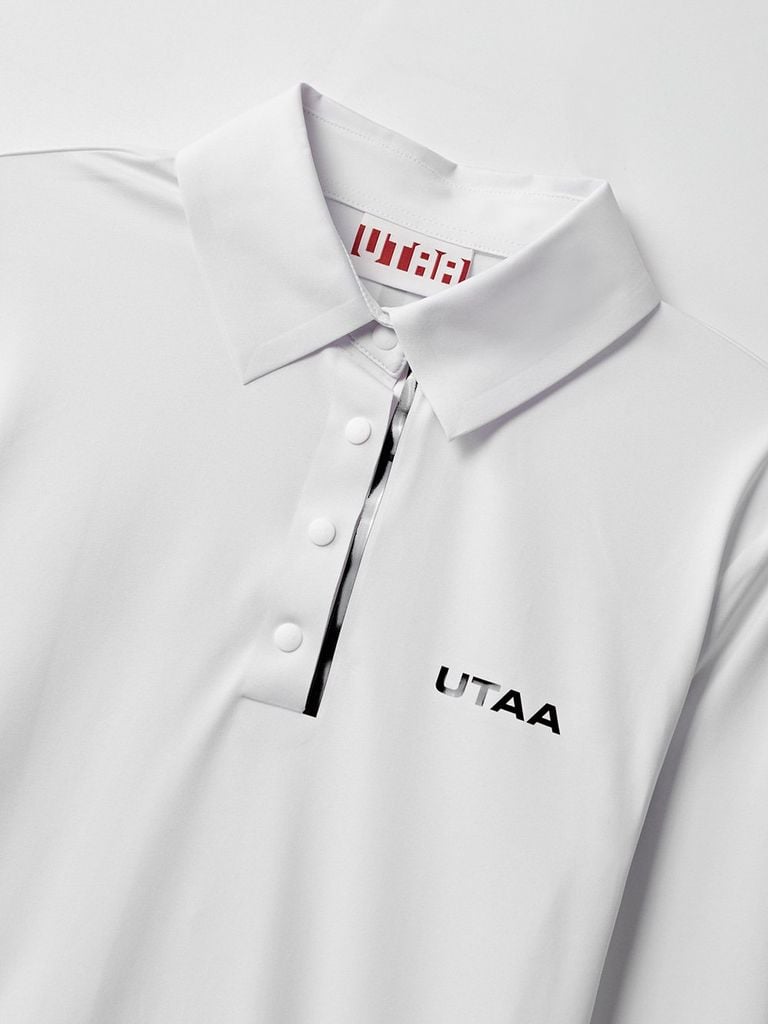 UTAA Swing Fit Logo Tape Pk Sleeve: White
