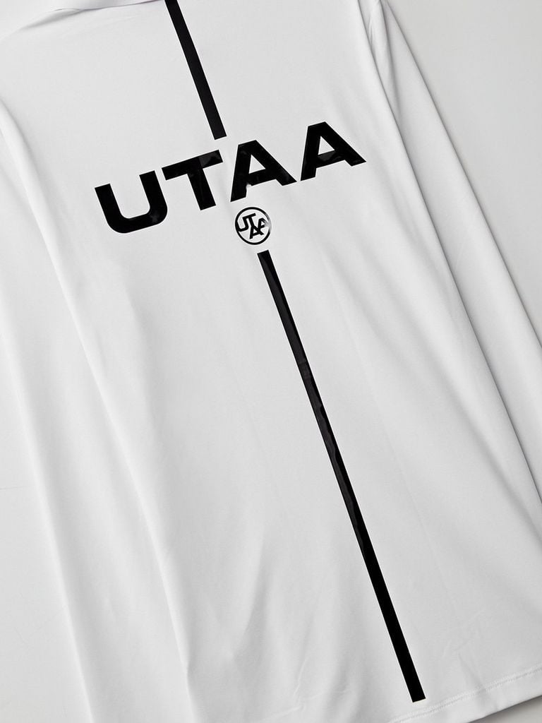 UTAA Swing Fit Logo Tape Pk Sleeve: White