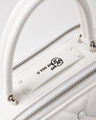 UTAA Quilting Pouch Bag : White