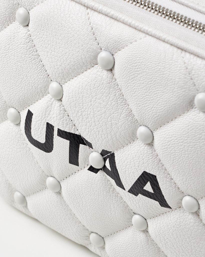 UTAA Quilting Pouch Bag : White