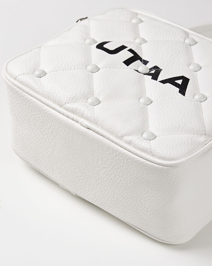 UTAA Quilting Pouch Bag : White