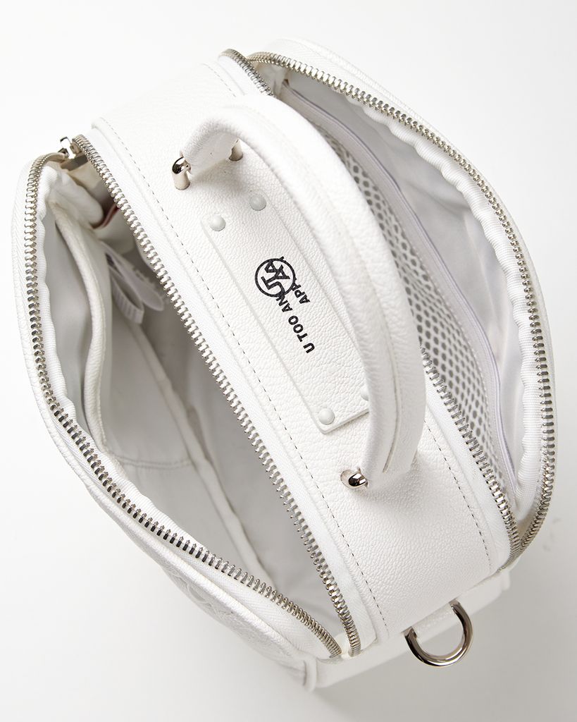 UTAA Quilting Pouch Bag : White
