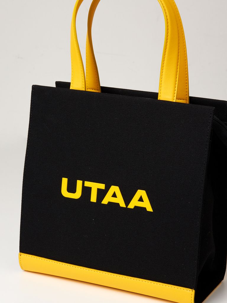 UTAA Color Match Emblem Tote Bag : Black
