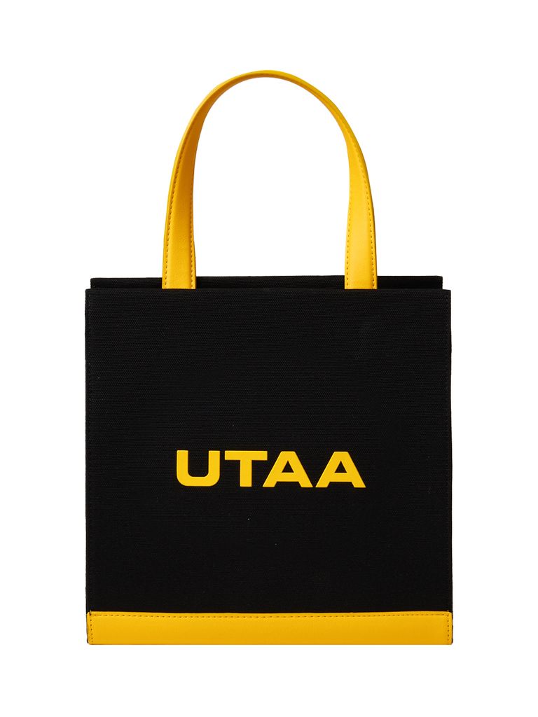 UTAA Color Match Emblem Tote Bag : Black