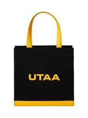 UTAA Color Match Emblem Tote Bag : Black