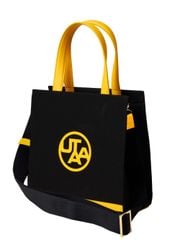 UTAA Color Match Emblem Tote Bag : Black