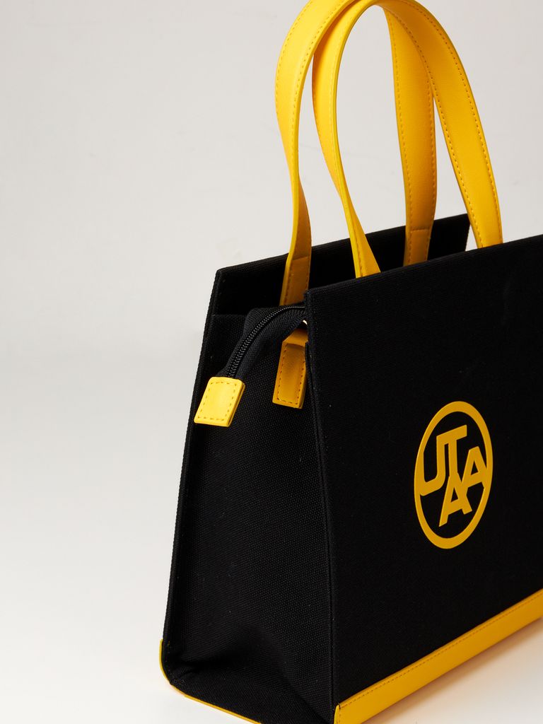 UTAA Color Match Emblem Tote Bag : Black
