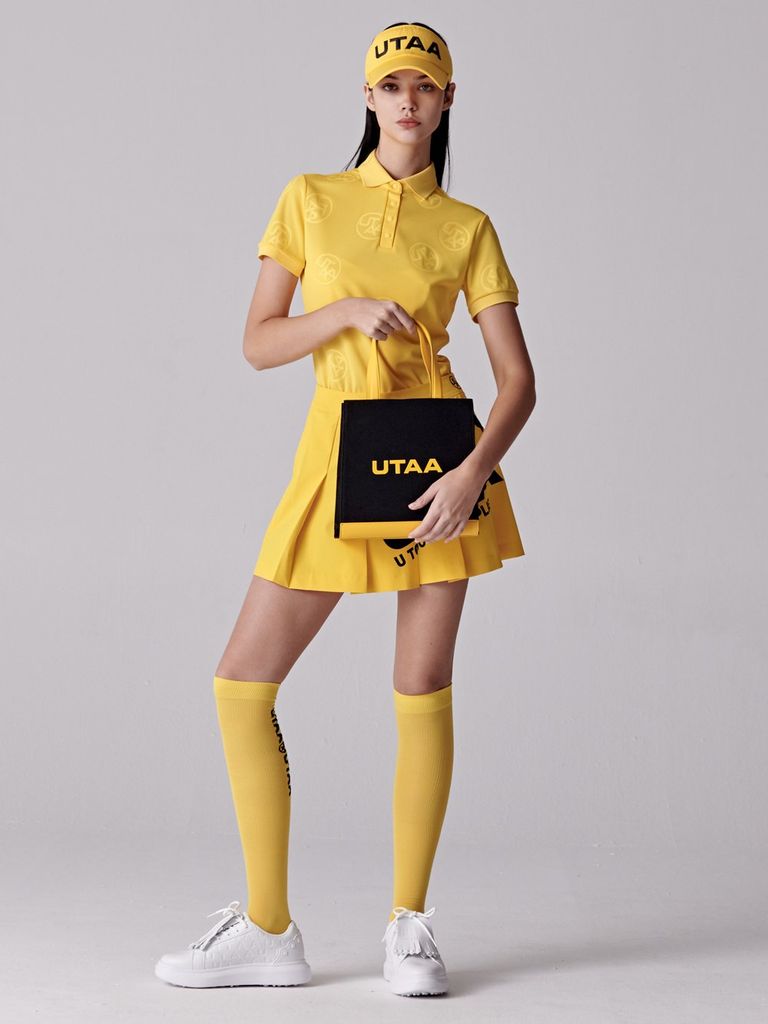 UTAA Color Match Emblem Tote Bag : Black