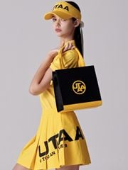 UTAA Color Match Emblem Tote Bag : Black