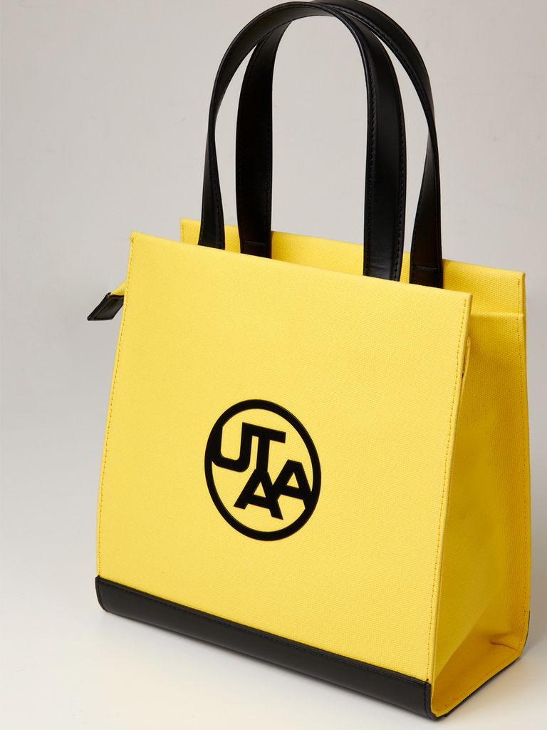 UTAA Color Match Emblem Tote Bag : Yellow