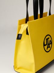 UTAA Color Match Emblem Tote Bag : Yellow