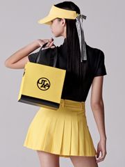 UTAA Color Match Emblem Tote Bag : Yellow