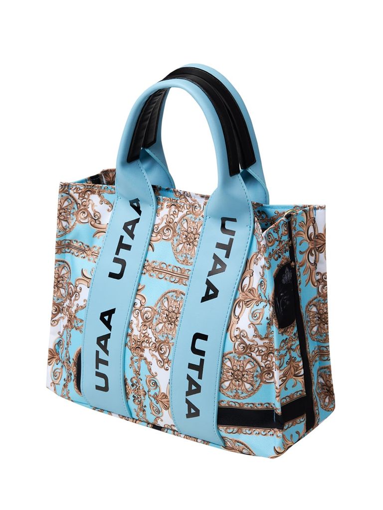 UTAA Golden Baroque Tote Bag : Mint