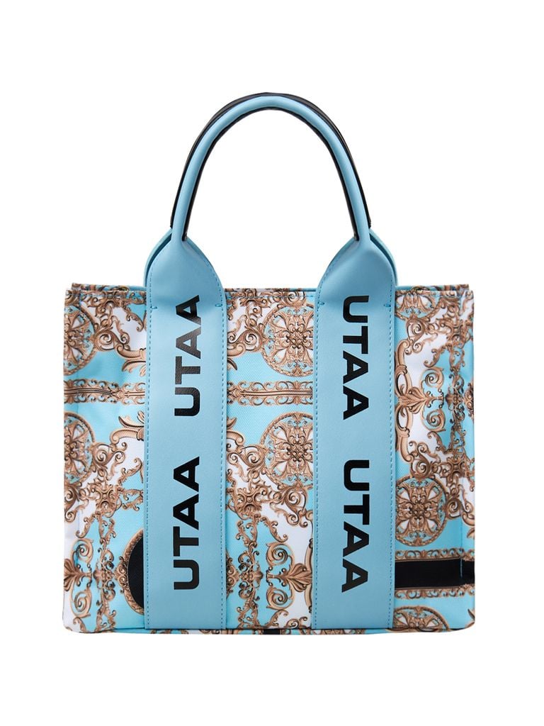 UTAA Golden Baroque Tote Bag : Mint