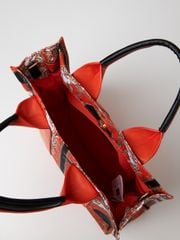 UTAA Golden Baroque Tote Bag : Orange