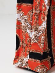 UTAA Golden Baroque Tote Bag : Orange