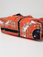 UTAA Golden Baroque Tote Bag : Orange