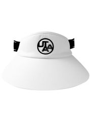 UTAA Olympus Wide Brim Visor : Women's White