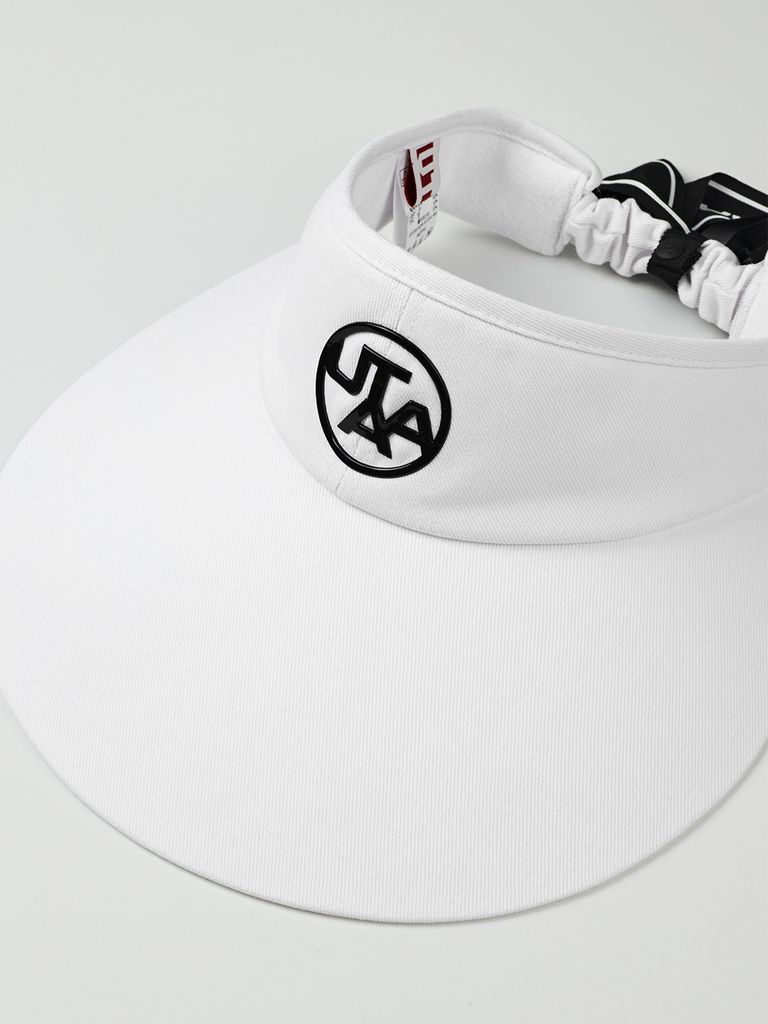 UTAA Olympus Wide Brim Visor : Women's White