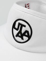 UTAA Olympus Wide Brim Visor : Women's White