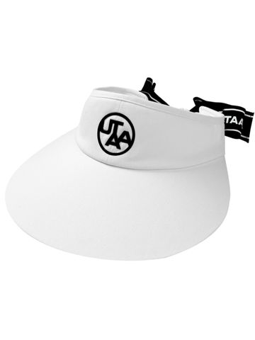 UTAA Olympus Wide Brim Visor : Women's White