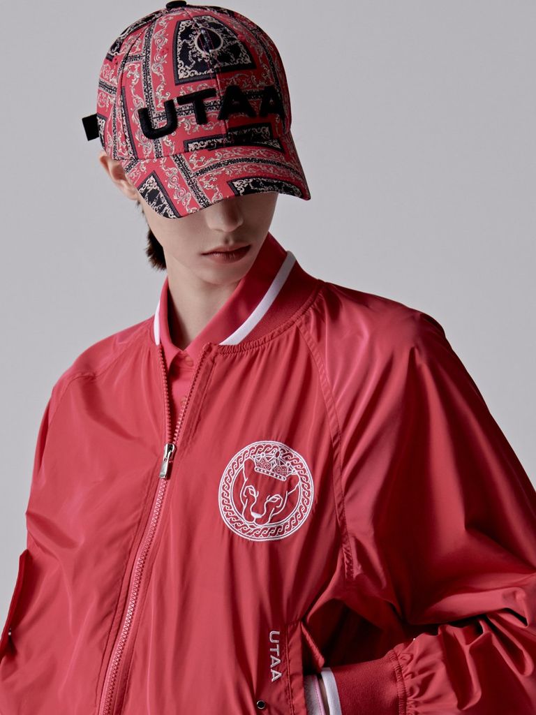 UTAA Neon Baroque Golf Cap : Pink