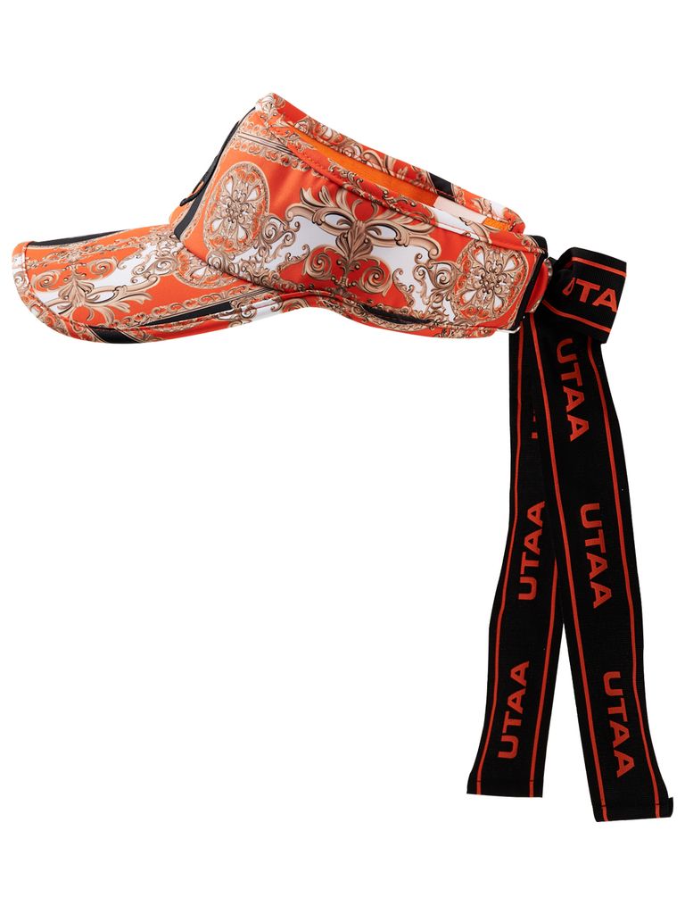 UTAA Canyon Baroque Ribbon Sun Visor : Orange