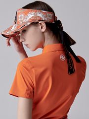 UTAA Canyon Baroque Ribbon Sun Visor : Orange