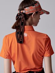 UTAA Canyon Baroque Ribbon Sun Visor : Orange