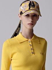 UTAA Canyon Baroque Ribbon Sun Visor : Yellow